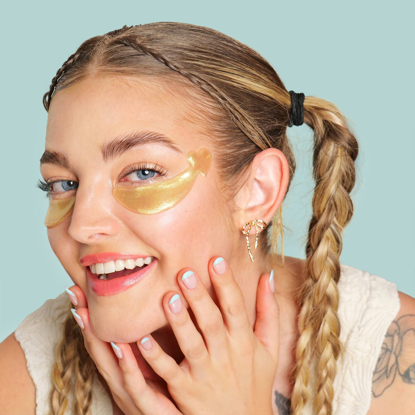 Valentines' Day Heart of Gold Anti-Aging Undereye Masks