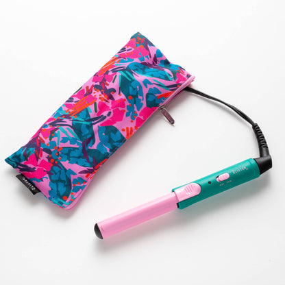 Glister Mini Curls Travel Clip Hair Curler + Designer Pouch