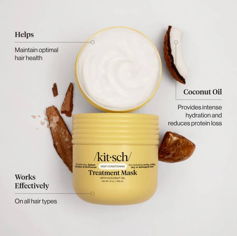Kitsch Moisturizing Coconut Oil Deep Conditioning Hair Treatment Mask