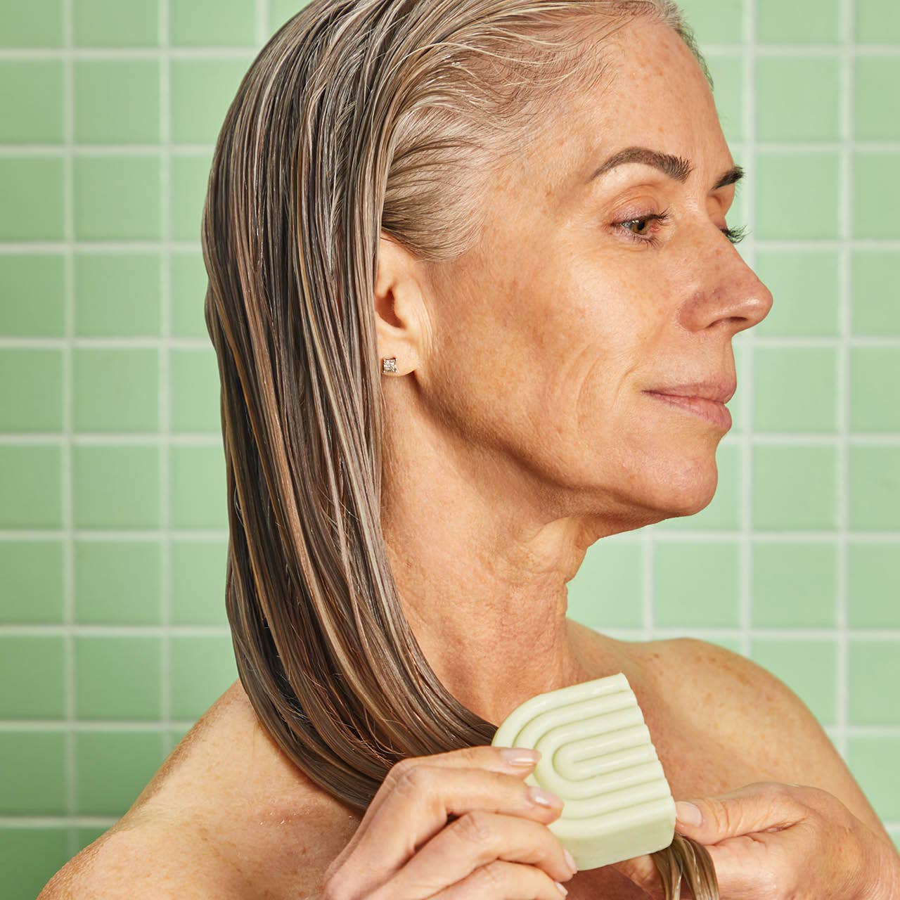 Kitsch Tea Tree & Mint Clarifying Shampoo & Conditioner Solid Bar Combo