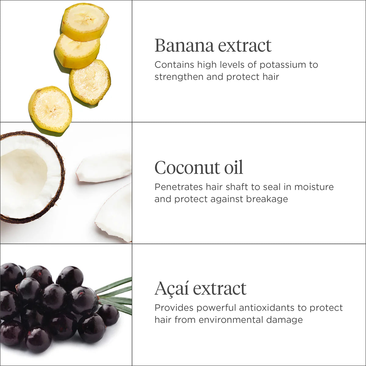 Briogeo Superfoods - Banana & Coconut Nourishing Shampoo