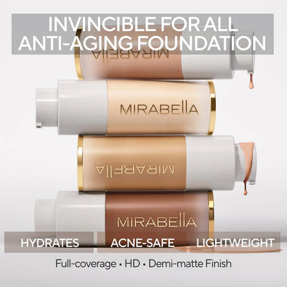 Mirabella Invincible For All Anti-Aging HD Foundation
