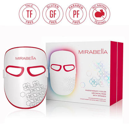 Mirabella Phototherapy 7-Color LED Facial Mask with Near Infrared