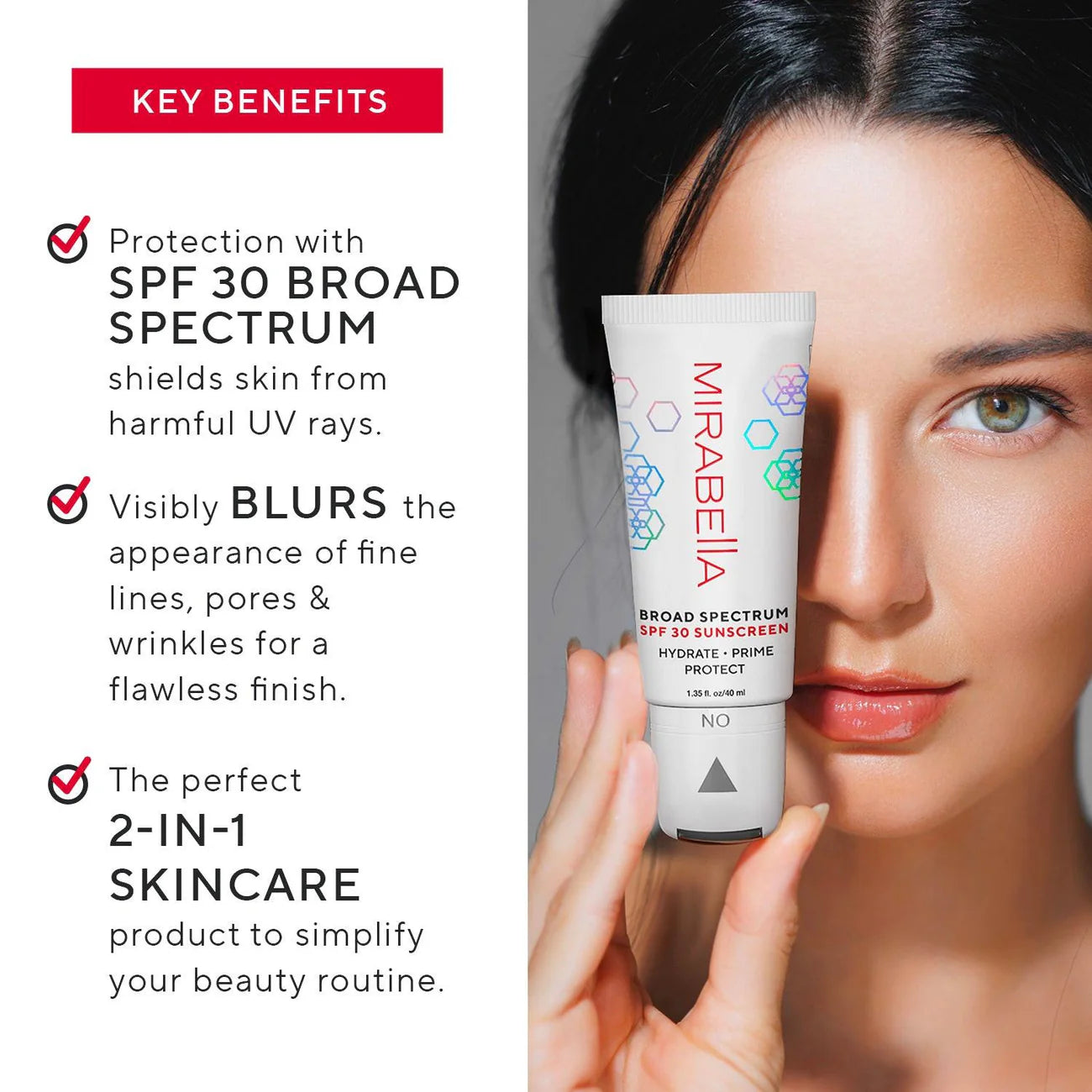 Mirabella Broad Spectrum SPF 30 Sunscreen