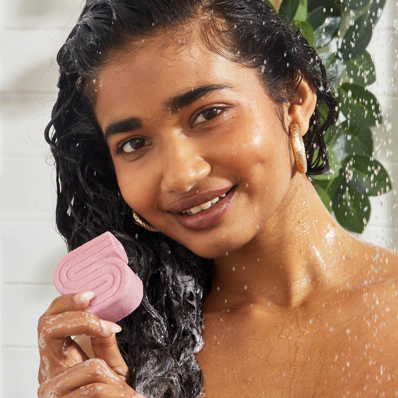 Kitsch Castor Oil Nourishing Shampoo & Conditioner Solid Bar Combo