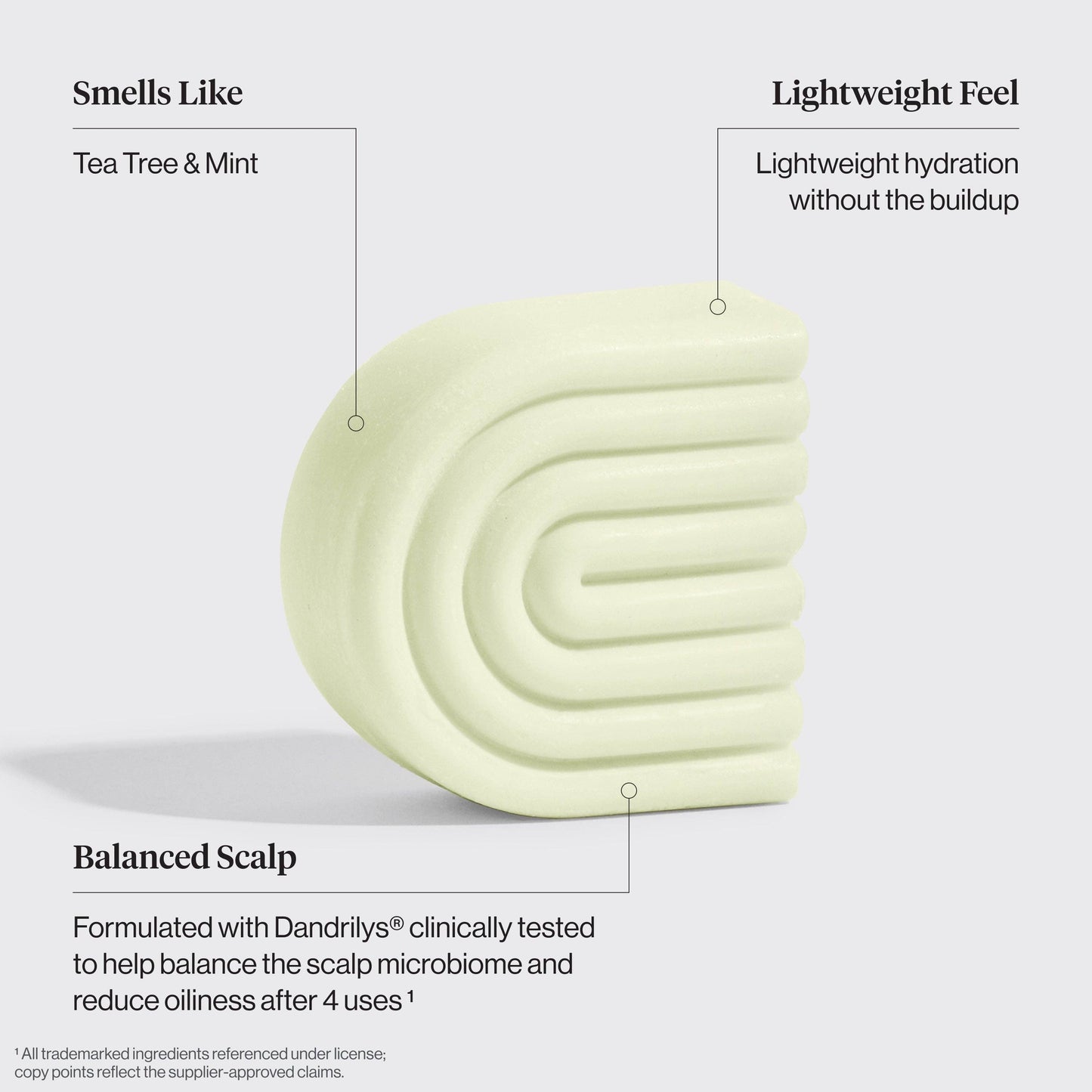 Kitsch Tea Tree & Mint Clarifying Shampoo & Conditioner Solid Bar Combo