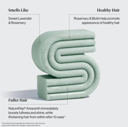 Kitsch Rosemary & Biotin Volumizing Shampoo & Conditioner Solid Bar Combo